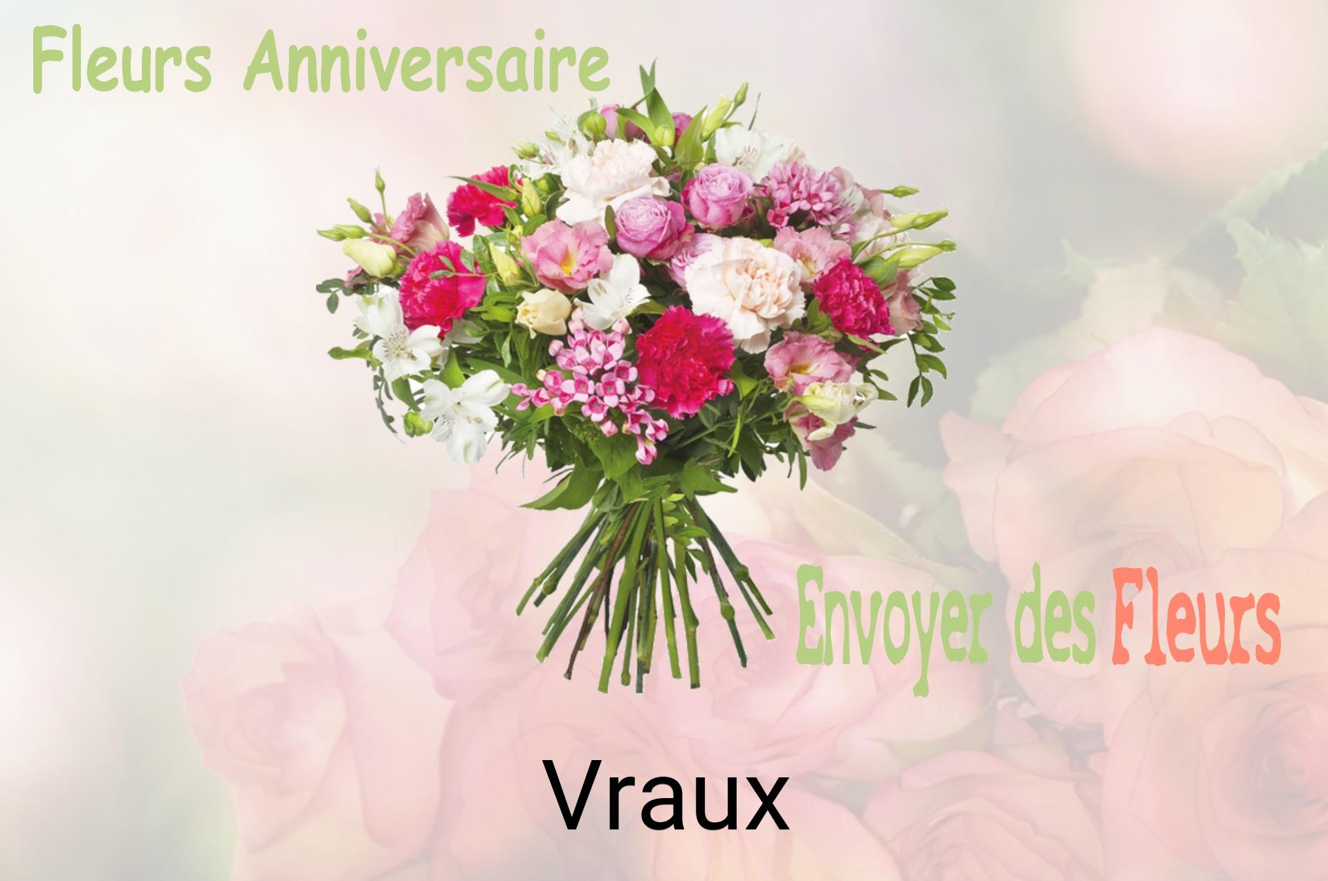 Bouquet de fleurs d’anniversaire livré à Vraux